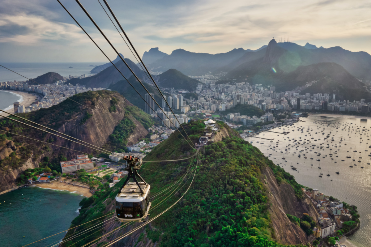 Brazil Rio de Janeiro cable car