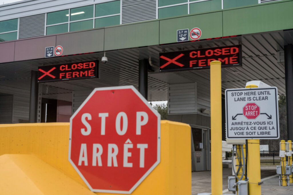 Canada US border checkpoints