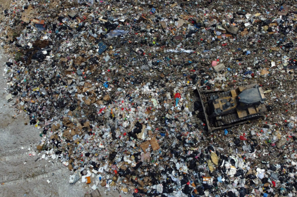 China Hong Kong West New Territories Landfill