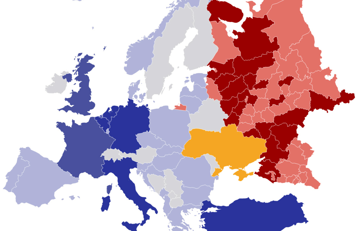 Countries with nuclear weapons in Europe