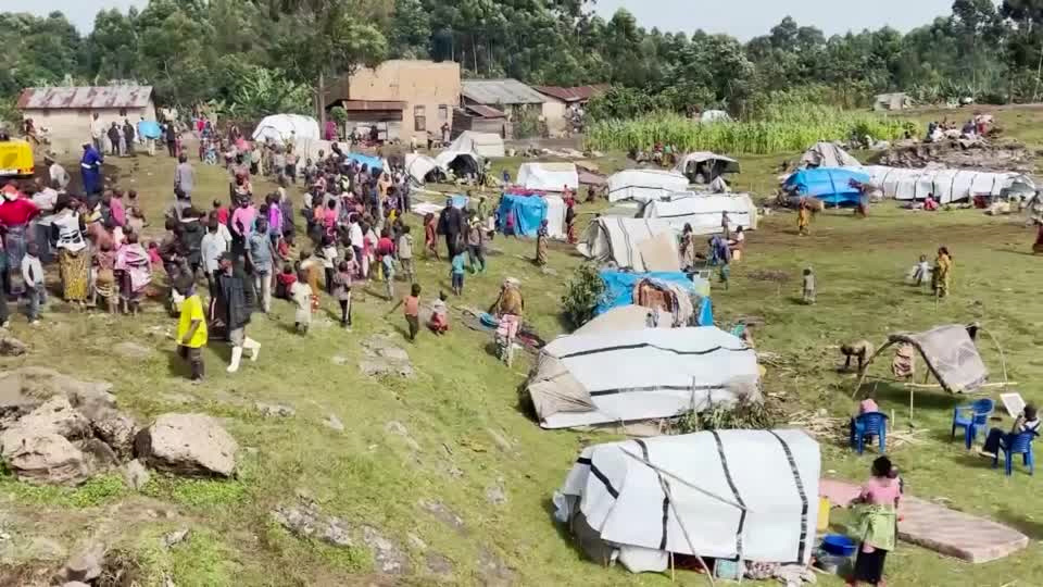 DRC Kisoro district IDP camp