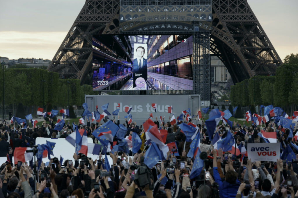 France Paris election Eiffel Tower