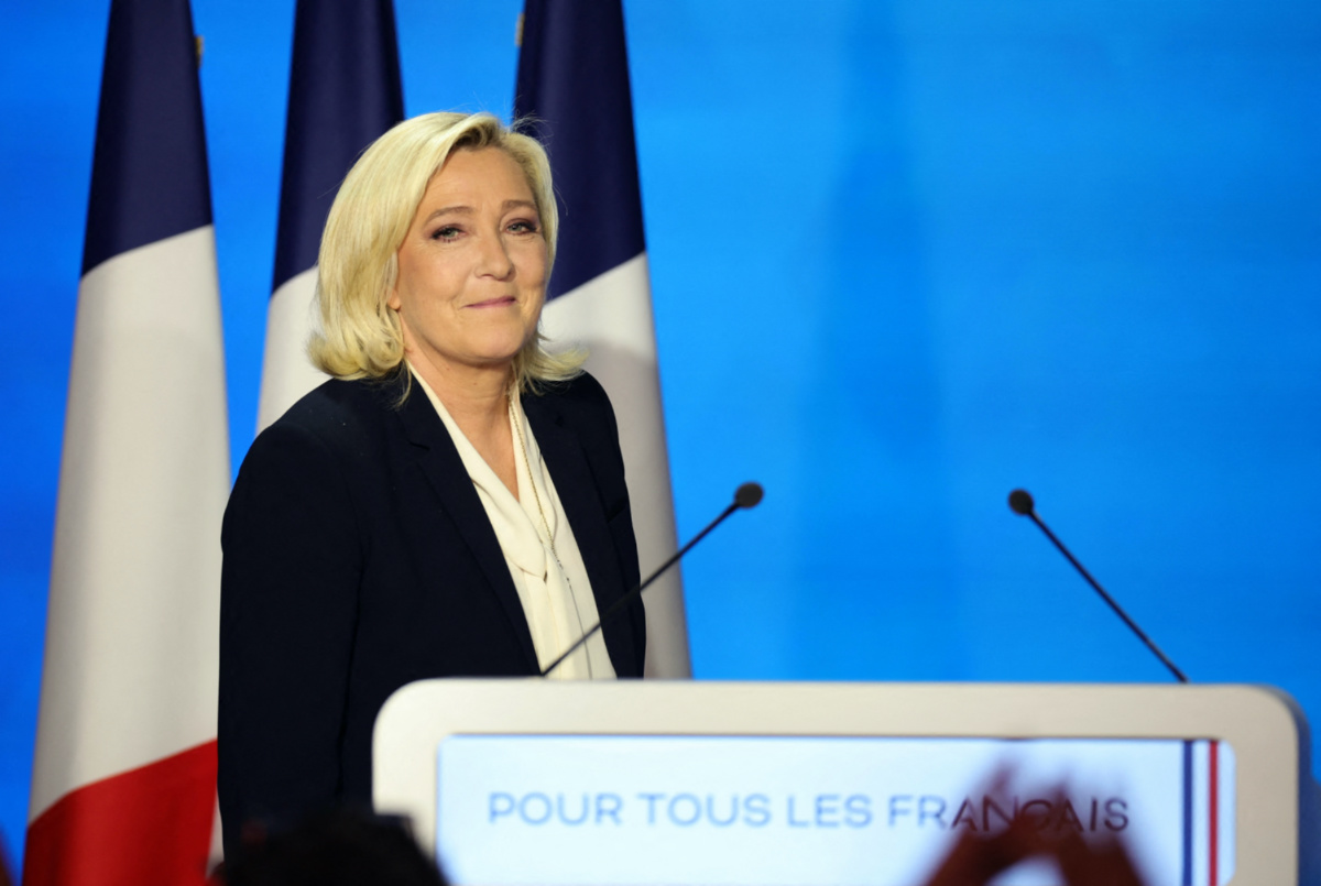 France election Marine Le Pen