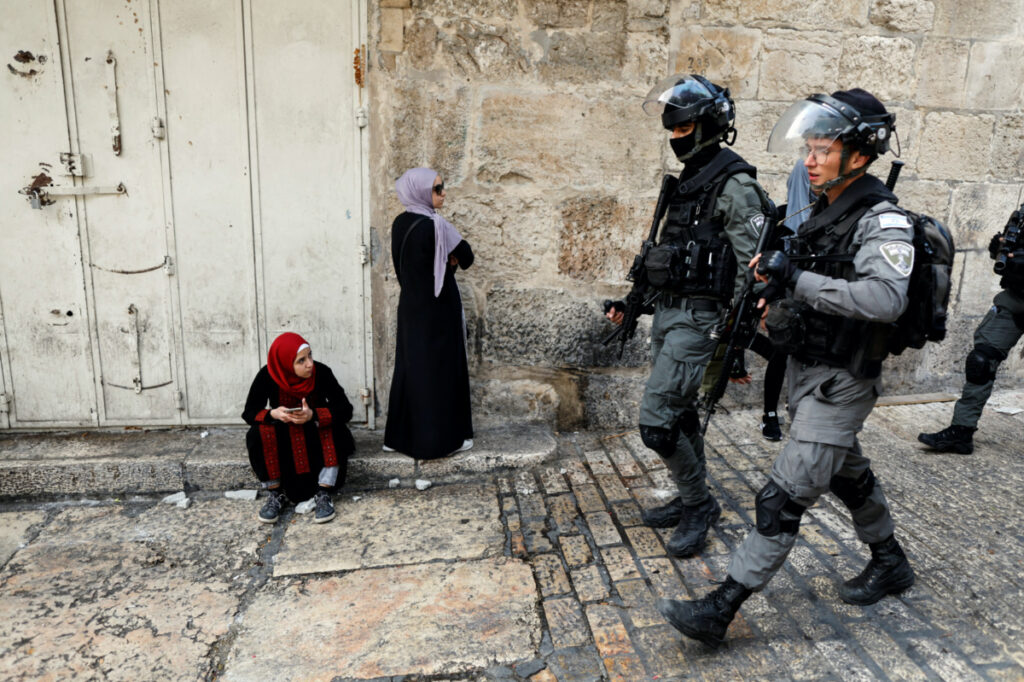 Israel Jerusalem Old City security personnel