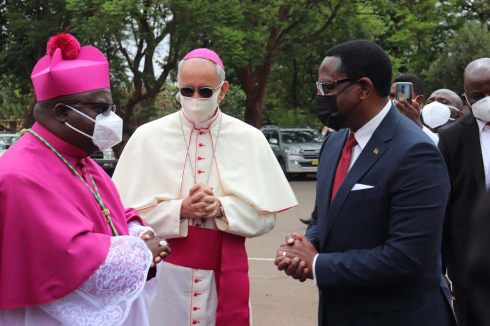 Malawi Lazarus Chakwera meets religious leaders