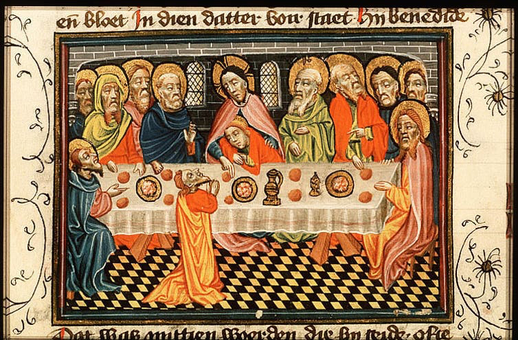 Medieval Easter feast