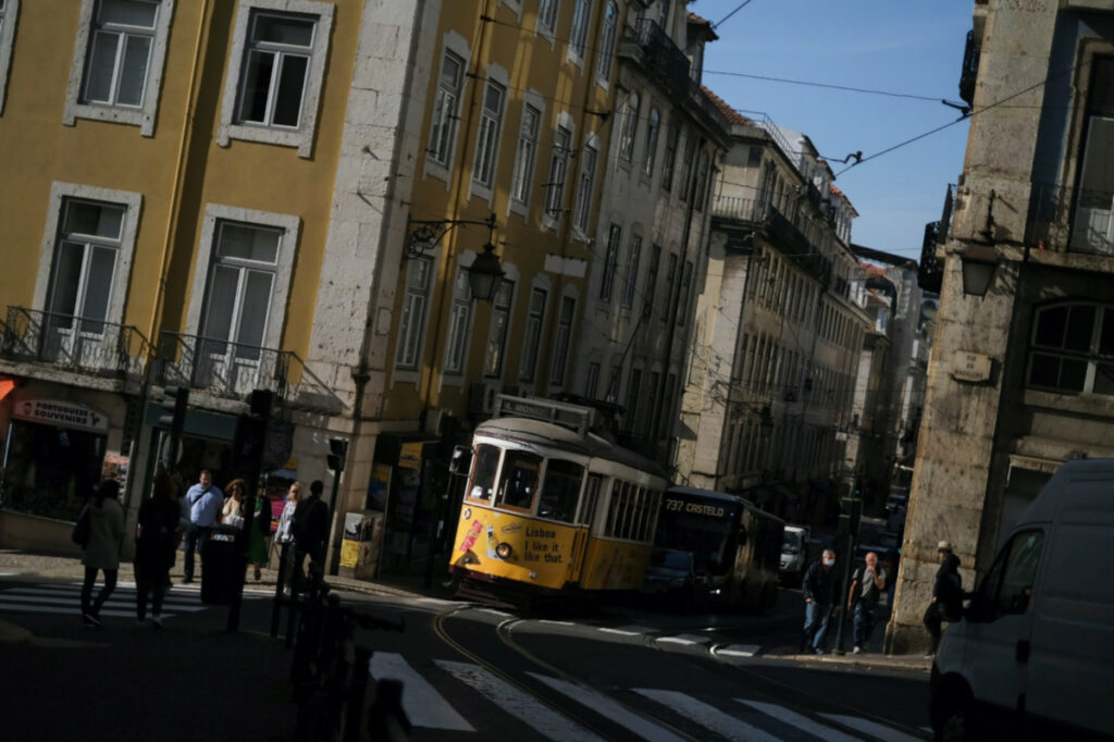 Portugal Lisbon tram
