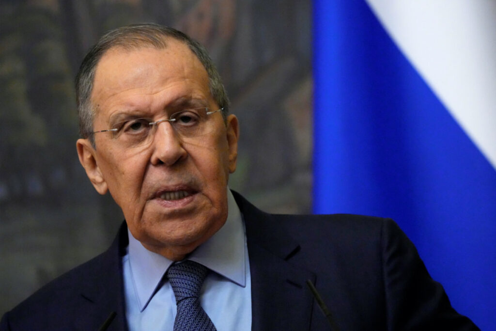 Russia Foreign Minister Sergei Lavrov