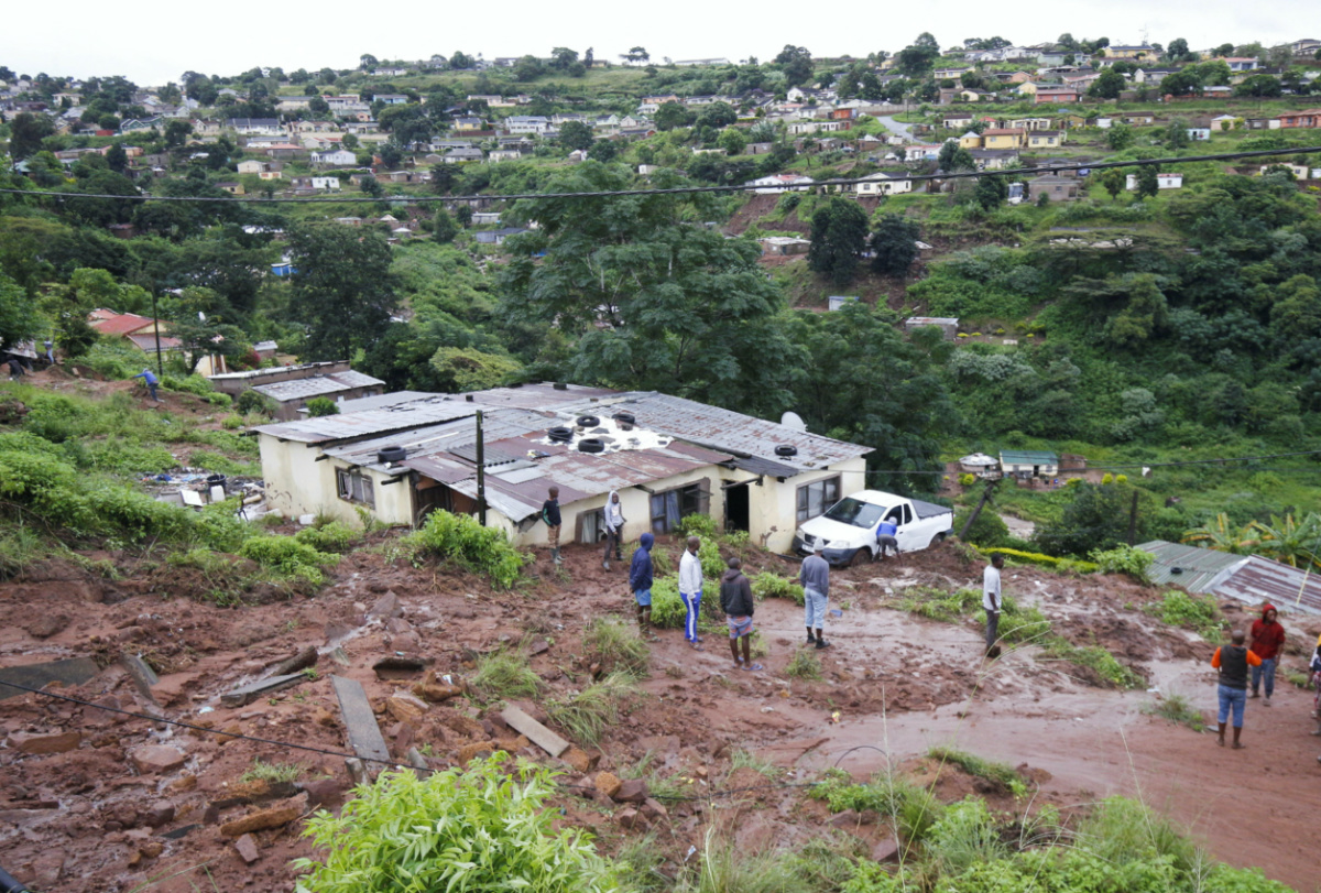 South Africa Durban flood damage2