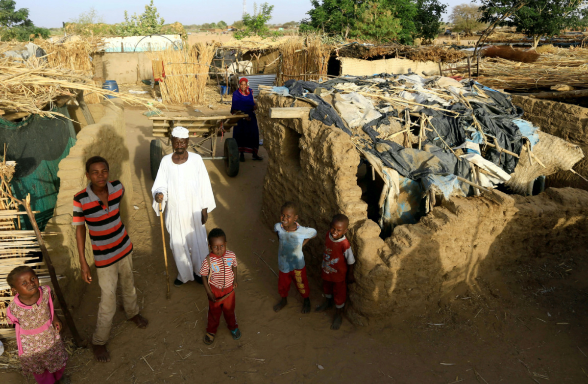 Sudan Darfur IDP camp