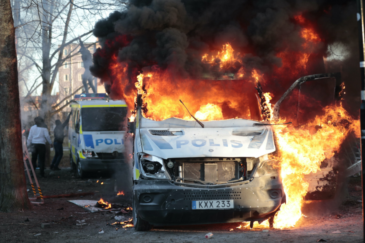 Sweden Orebro riots