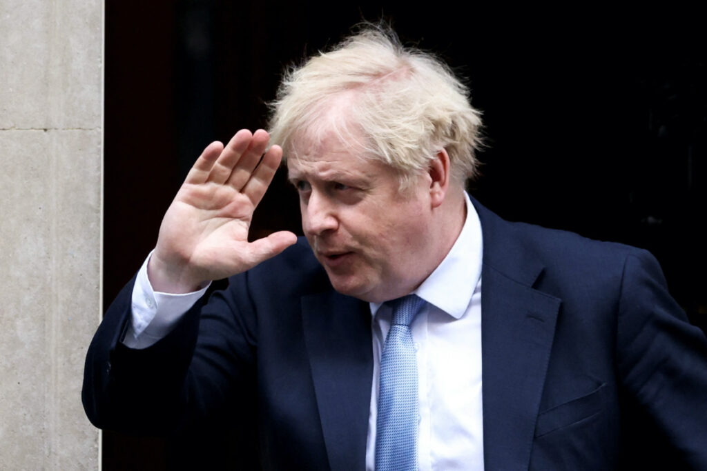 UK 10 Downing Street Boris Johnson