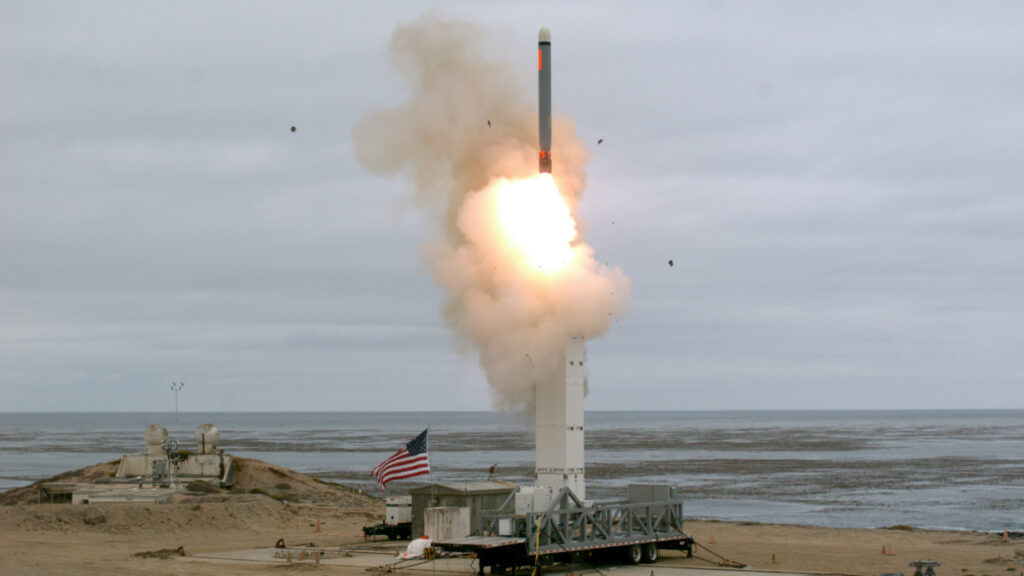 US California San Nicolas Island missile test