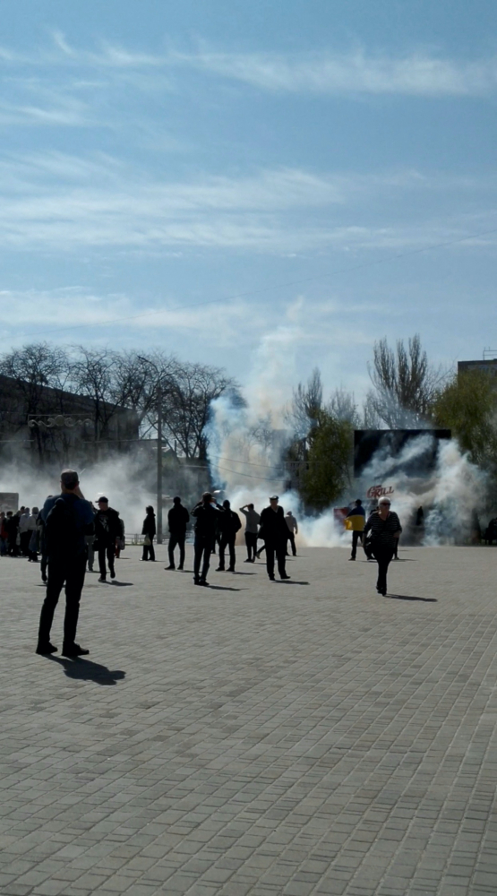 Ukraine Kherson protest2