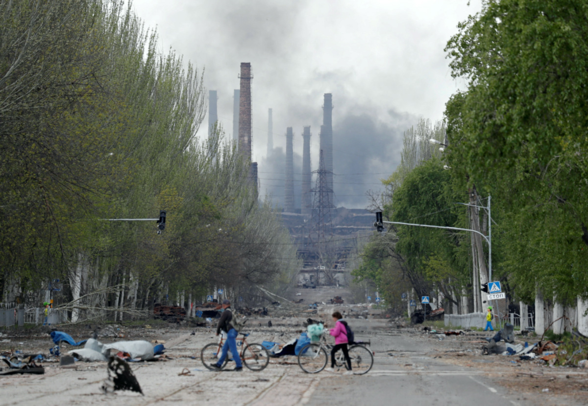 Ukraine Mariupol Azovstal Iron and Steel Works2