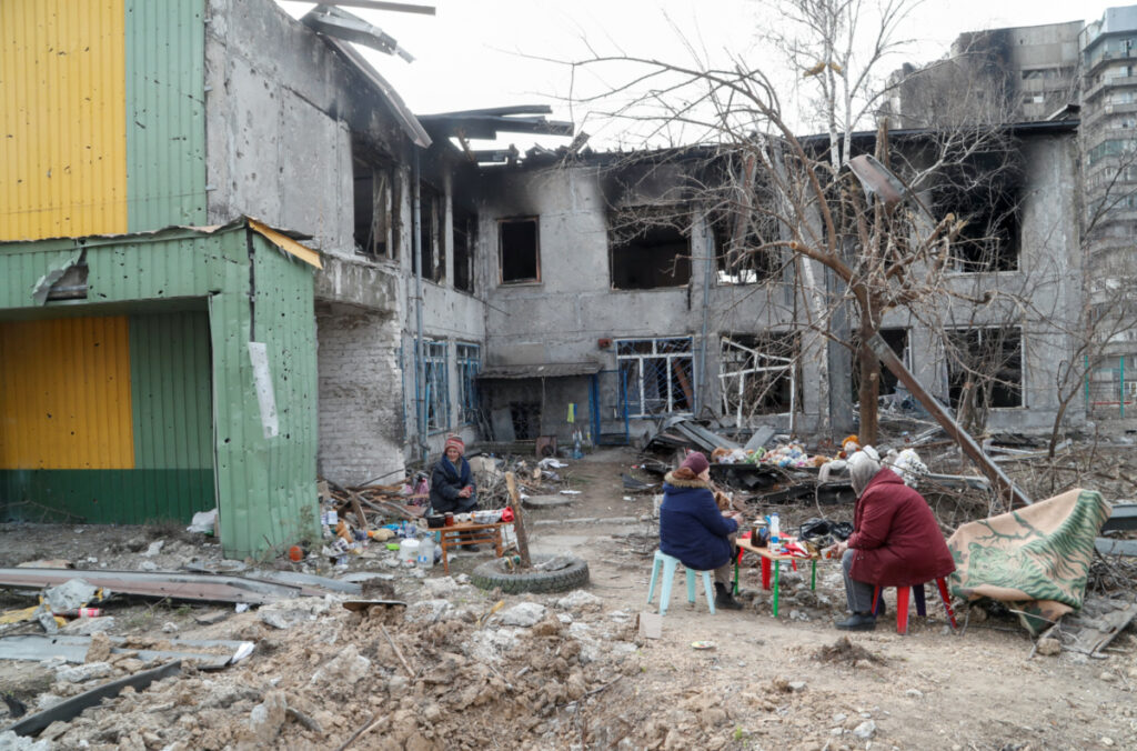 Ukraine Mariupol childrens home