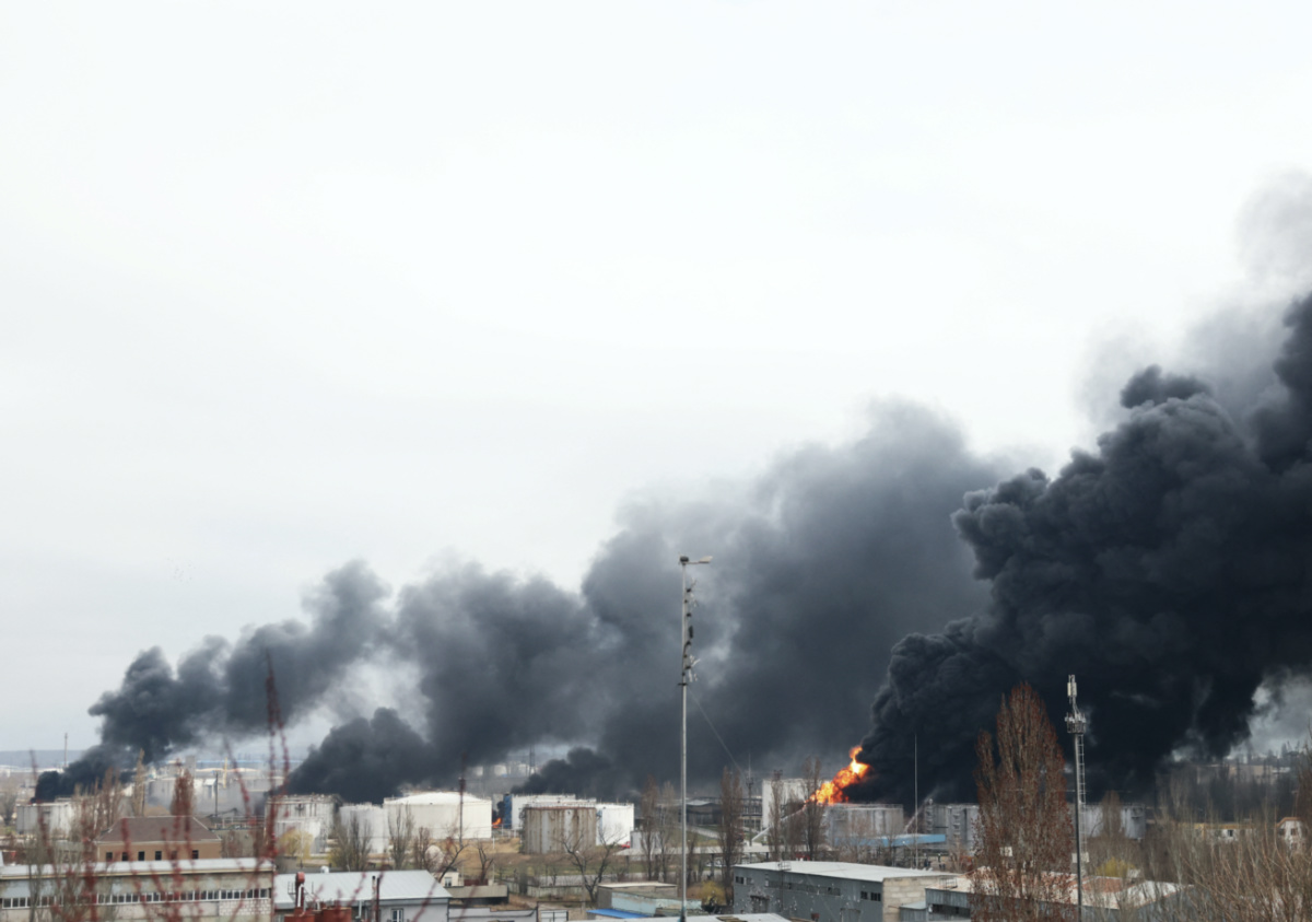 Ukraine Odesa refinery attack