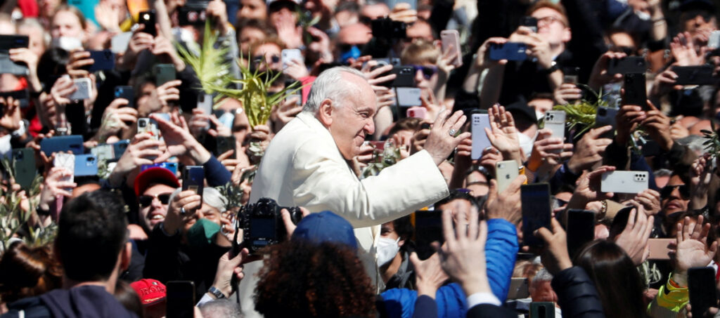Vatcan Pope Francis Palm Sunday