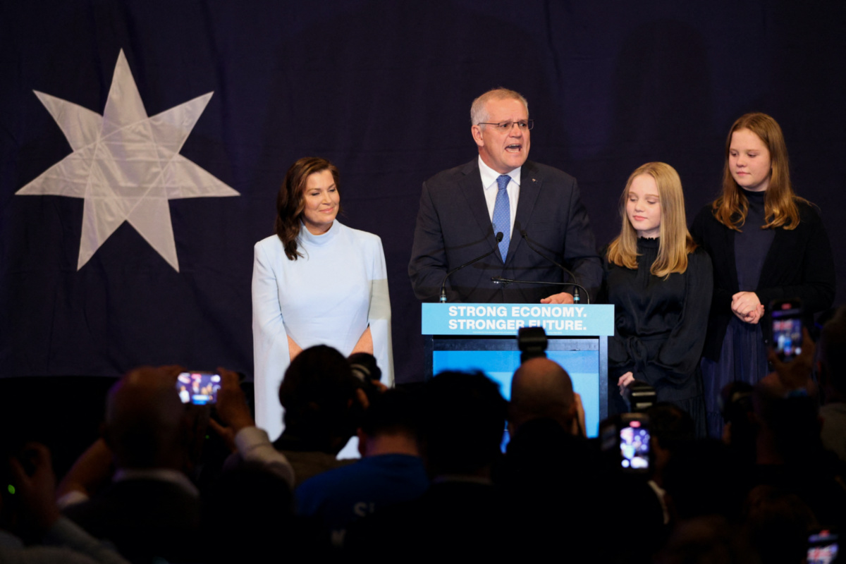 Australia federal election Scott Morrison concession