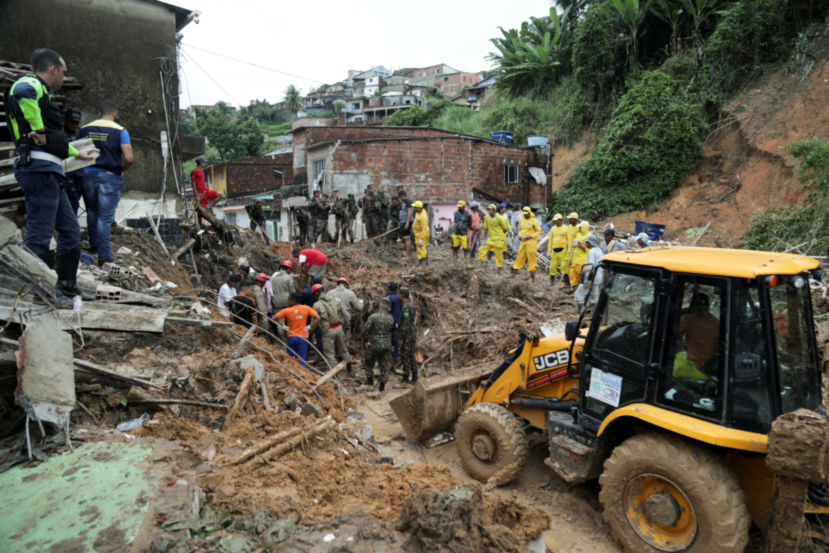 Brazil Recife landslide