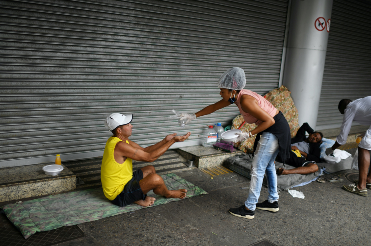 Brazil Rio Chapeu Mangueira slum