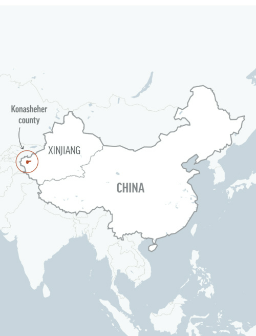China Xinjiang Konasheher County