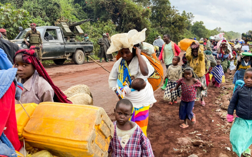 DRC displaced people