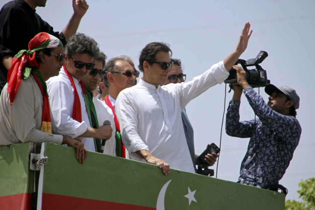 Pakistan Imran Khan march1