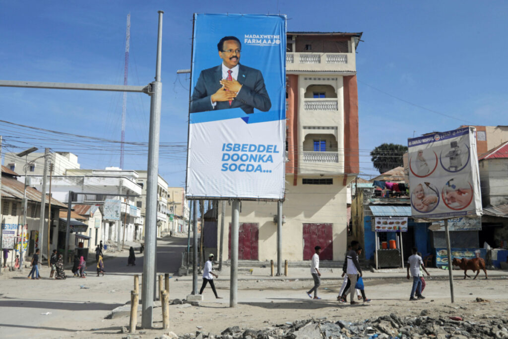 Somalia election President Mohamed Abdullahi Mohamed