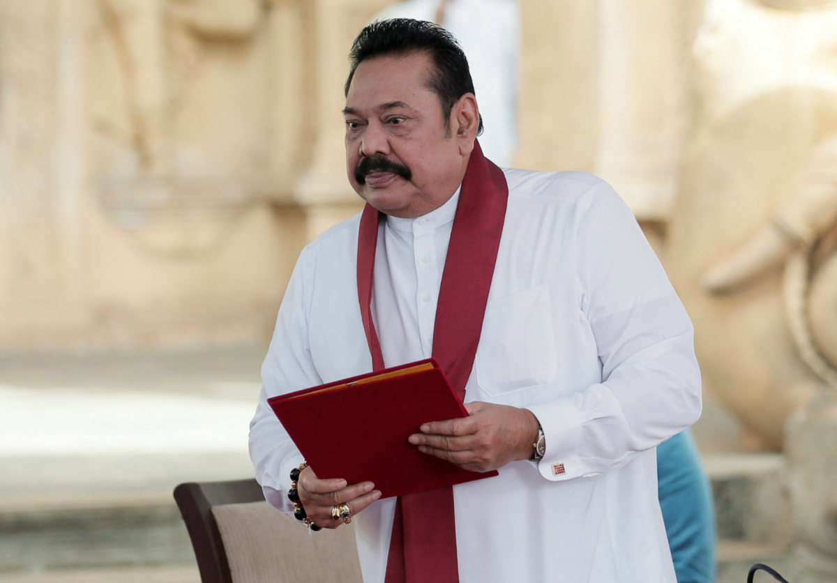 Sri Lanka Mahinda Rajapaksa 2020
