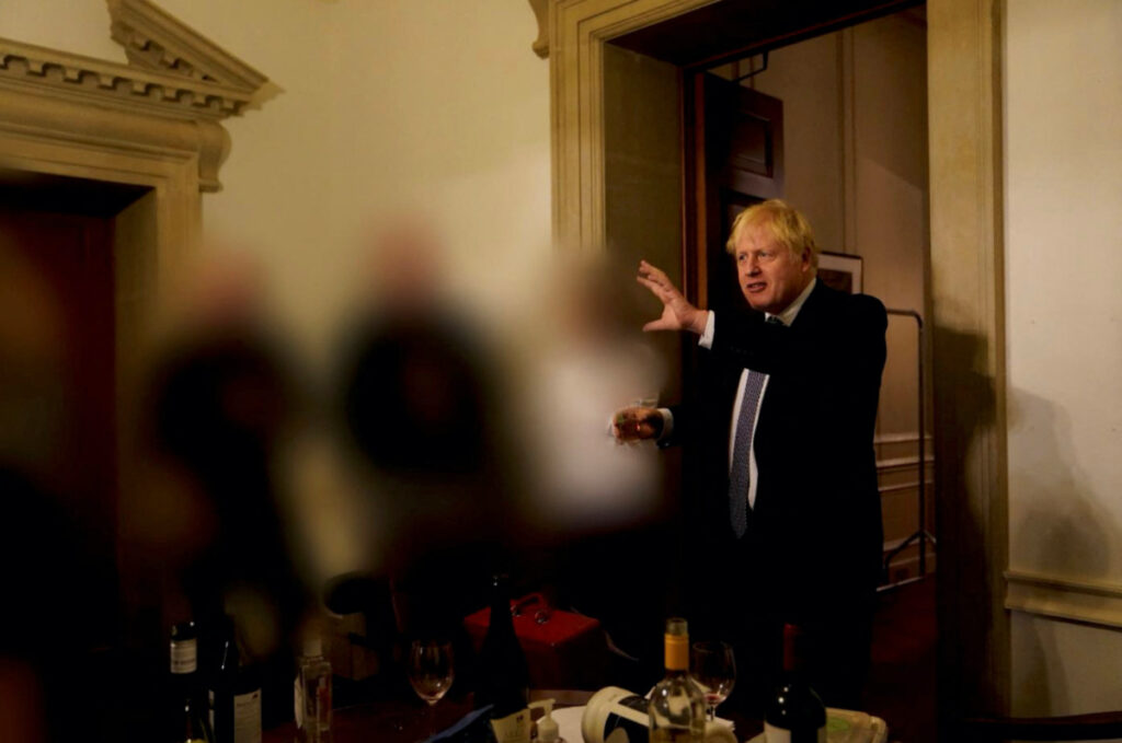 UK Boris Johnson Sue Gray report
