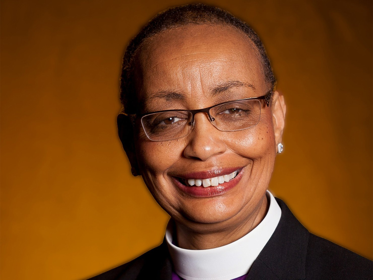 US Bishop Mildred Hines of the AME Zion Church
