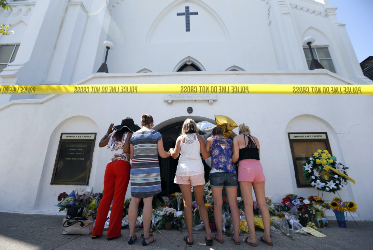 US Charleston shooting memorial 2015