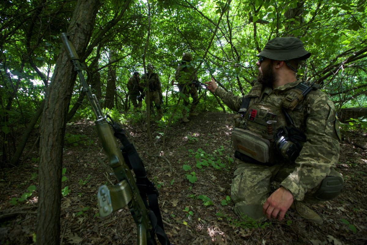Ukraine Donetsk patrol