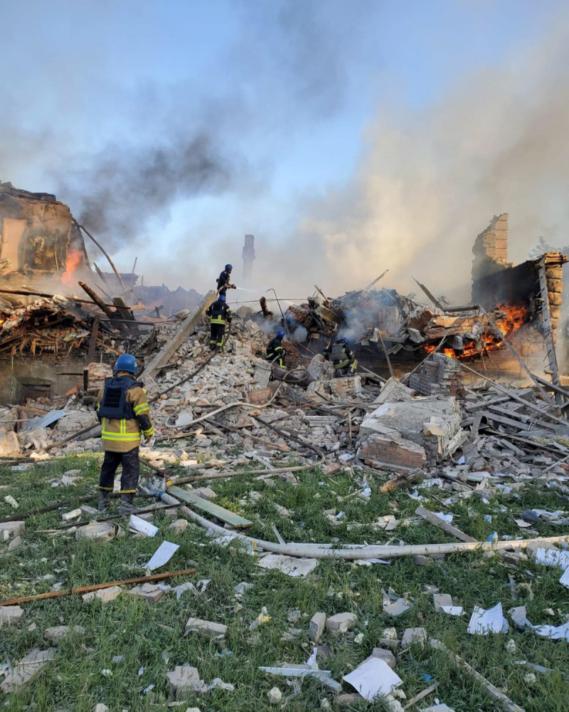 Ukraine Luhansk school bombing1