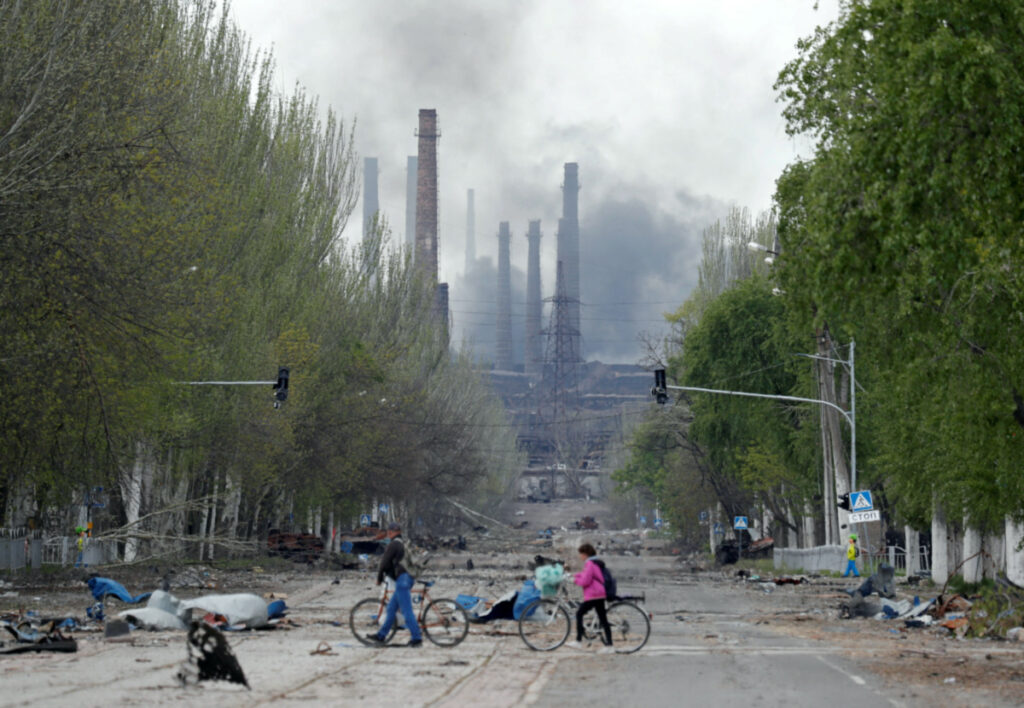Ukraine Mariupol Azovstal Iron and Steel Works 4