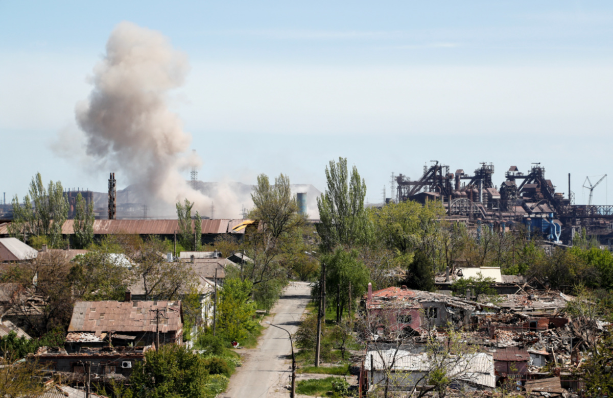 Ukraine Mariupol Azovstal Iron and Steel Works7