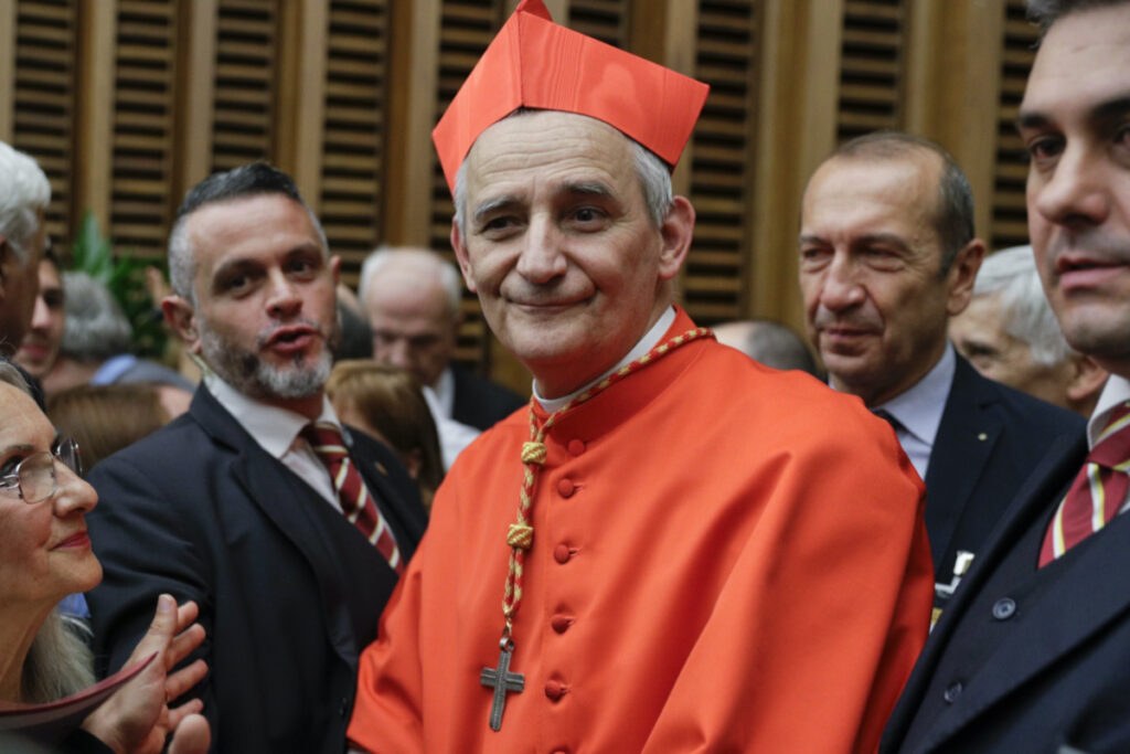 Vatican Cardinal Matteo Zuppi