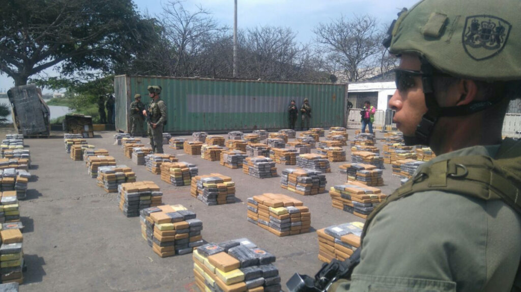 Colombia seized drugs