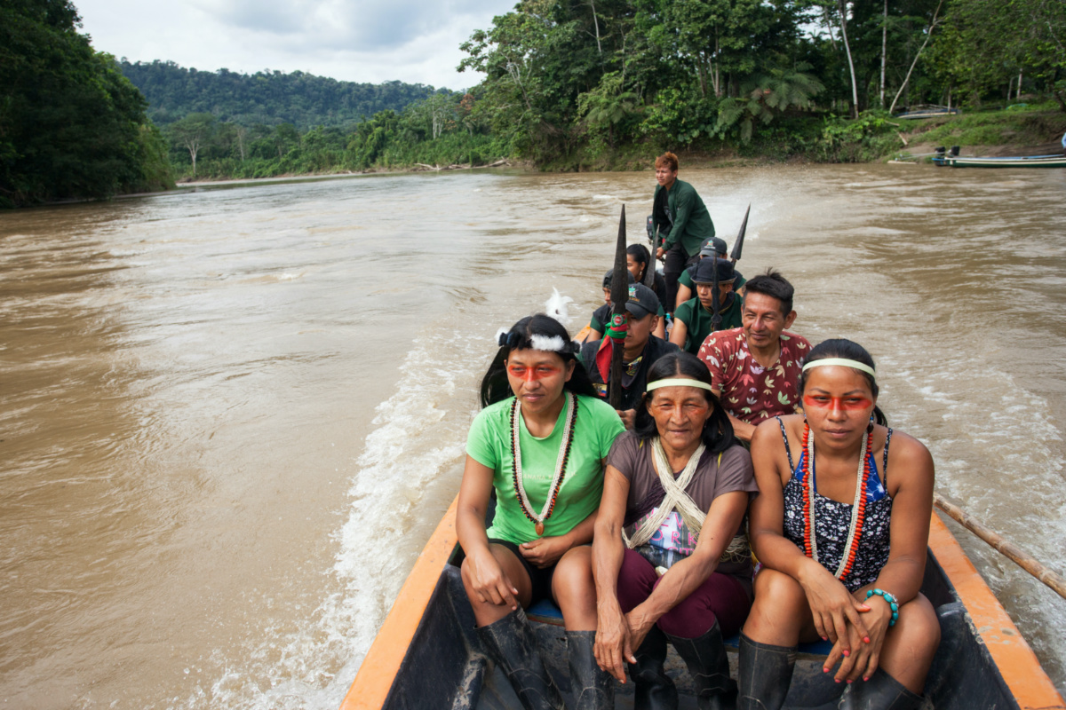 Ecuador Indogenous forest defenders2