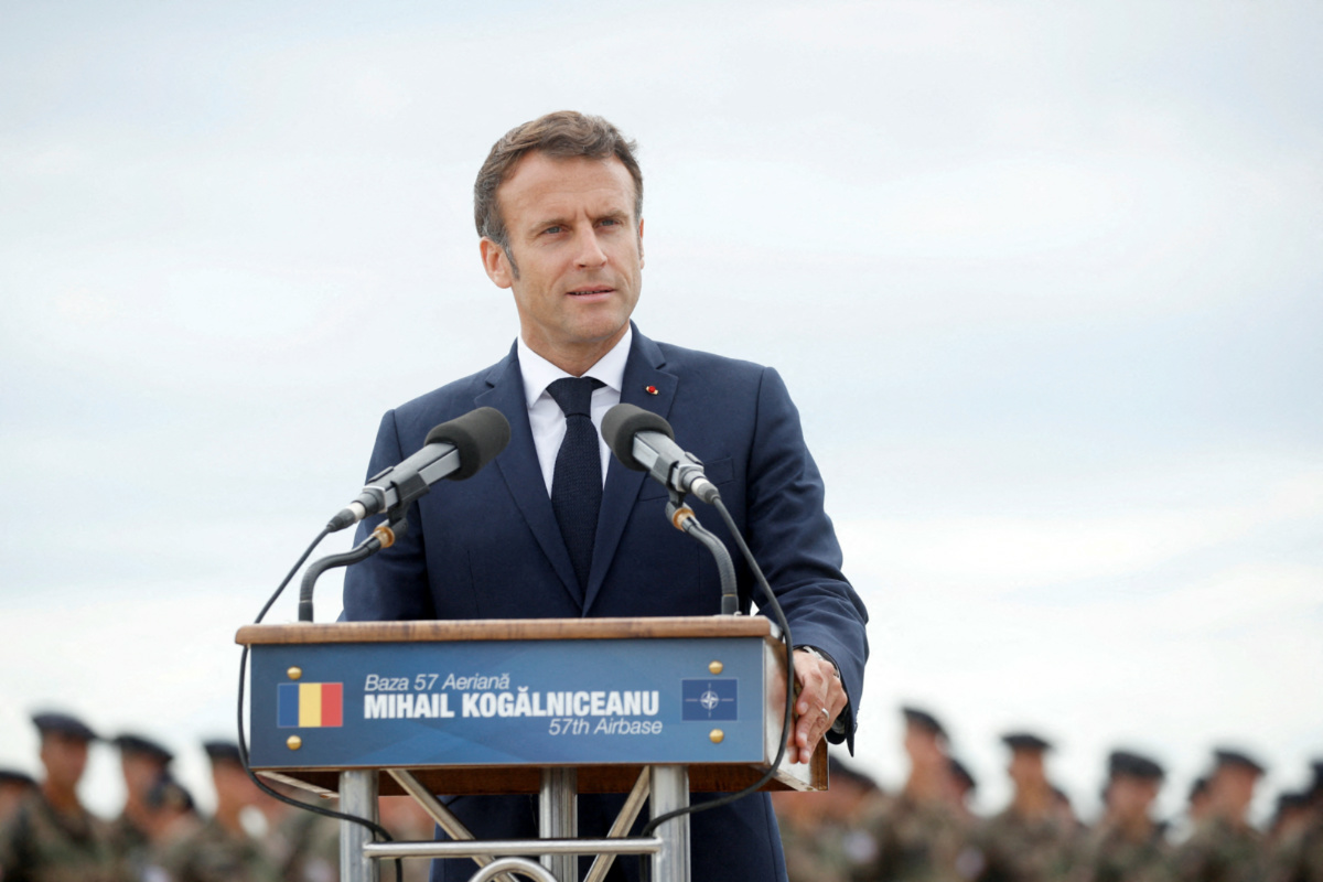 Emmanuel Macron 15 June 2022