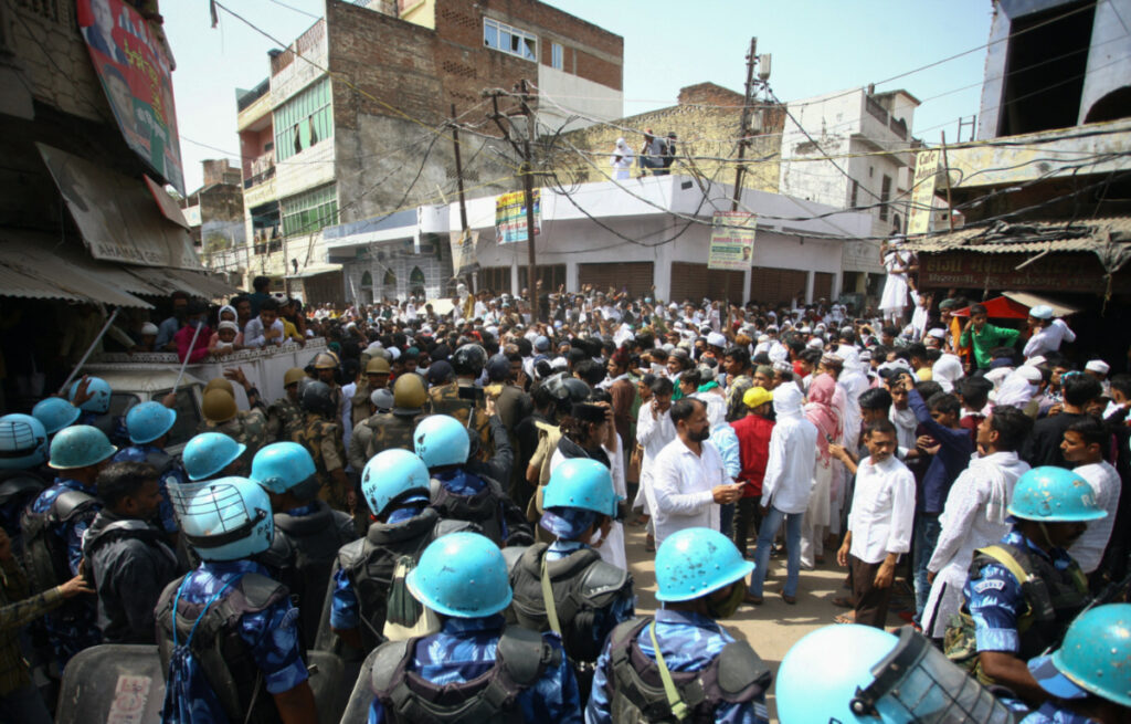 India Prayagraj clashes