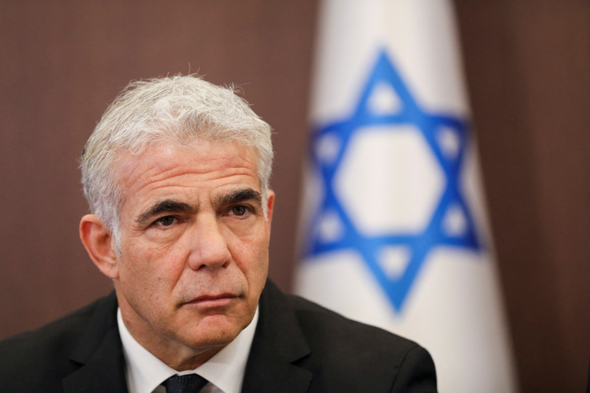 Israel Foreign Minister Yair Lapid
