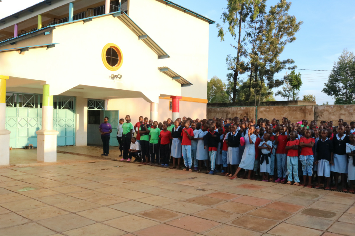 Kenya the childrens centre at Nchiru Catholic Parish 