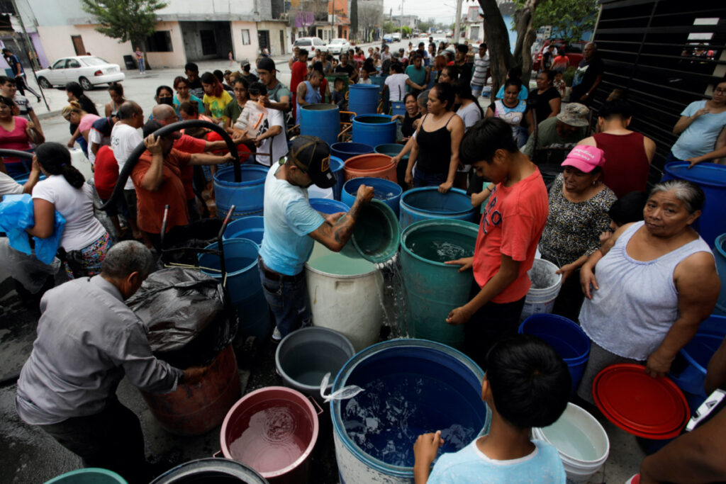 Mexico Escobedo water collection