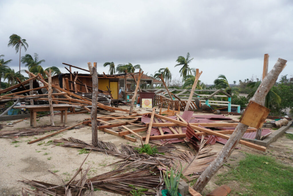 Mexico San Isidro del Palmar Hurricane Agatha