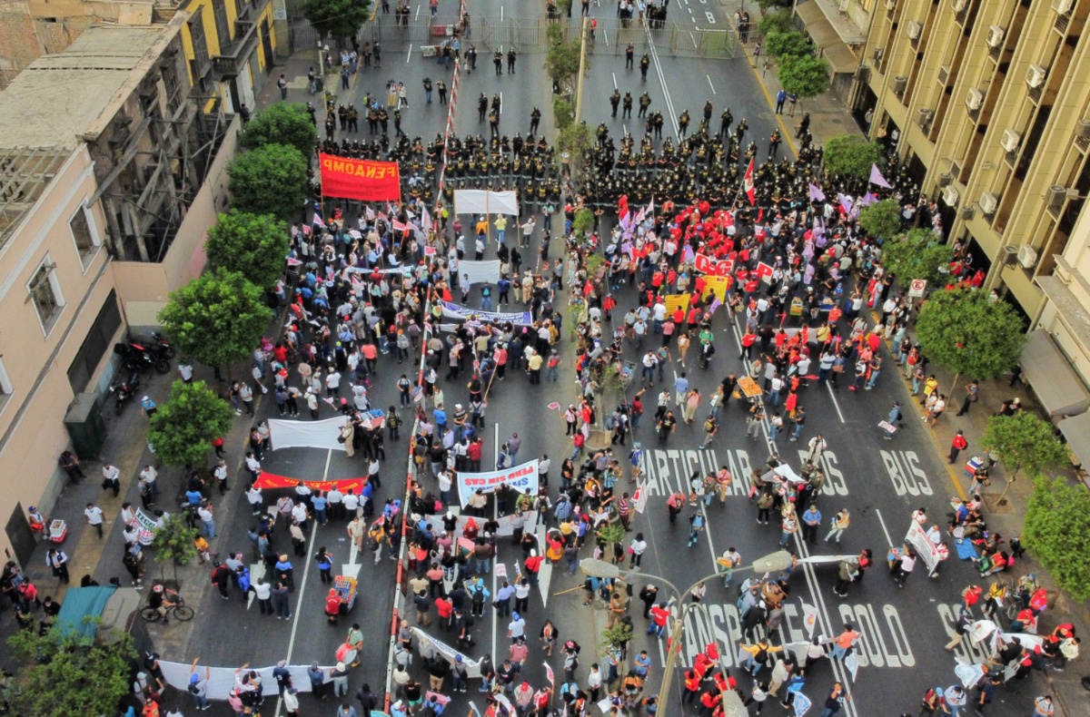 Peru Lima protests