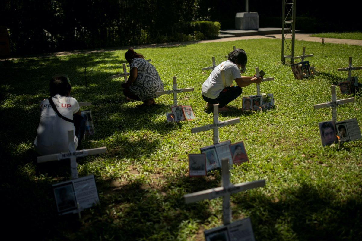 Philippines drug war memorial