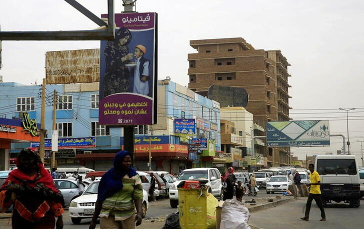 Sudan Khartoum street scene