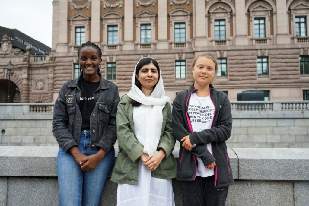Sweden Vanessa Nakate Malala Yousafzai Greta Thunberg